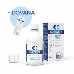 Kasdienis dantų skalavimo skystis, CURASEPT Biosmalto Caries abrasion and erosion, 300 ml
