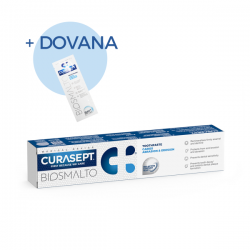 Kasdienė dantų pasta, CURASEPT Biosmalto Caries abrasion and erosion, 75 ml