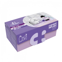 Rinkinys implantų priežiūrai CURASEPT ADS Implant PRO+DNA, 1 rink