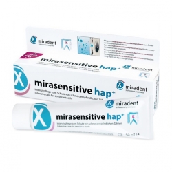 Dantų pasta jautrių dantų priežiūrai Miradent mirasensitive hap+, HAGER&WERKEN, 50 ml