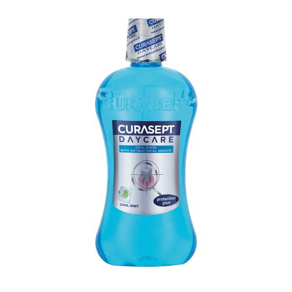 Kasdienis skalavimo skystis, CURASEPT Daycare Cool mint, 500 ml (1)