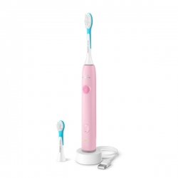 Elektrinis dantų šepetėlis vaikams PHILIPS Sonicare For Kids Smart, HX6600/11, rožinės spalvos, 1 vnt