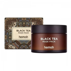 Liftinguojanti veido kaukė su juodosios arbatos ekstraktu Black Tea Mask Pack, HEIMISH, 110 ml