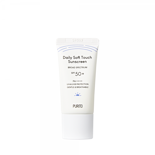 Apsauginis kremas nuo saulės SPF 50+ PA++++ Daily Soft Touch Sunscreen mini, PURITO, 15 ml (1)