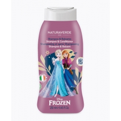 Šampūnas ir kondicionierius Frozen II Shampoo & Conditioner White Musk Scent, NATURAVERDE, 250 ml