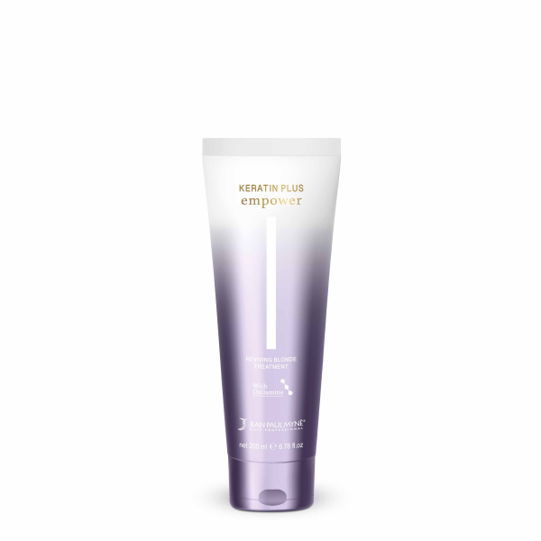 Kaukė šviesiems plaukams JEAN PAUL MYNE, Keratin Plus Empower Reviving Blonde Treatment, 200 ml (1)