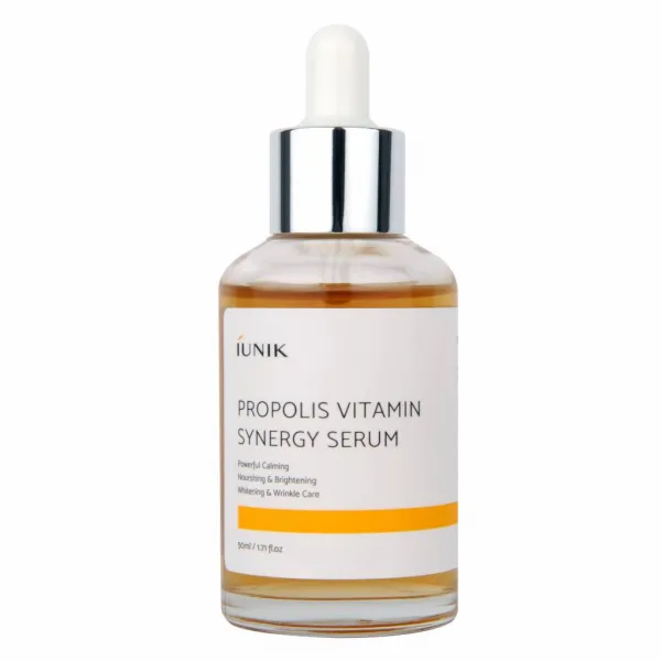 Veido serumas su propoliu, Propolis Vitamin Synergy Serum, IUNIK, 50 ml (1)