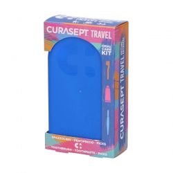 Kelioninis rinkinys CURASEPT Travel Kit, mėlynas, 1 rink