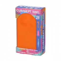 Kelioninis rinkinys CURASEPT Travel Kit, oranžinis, 1 rink