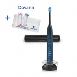 Elektrinis dantų šepetėlis su programėle, PHILIPS DiamondClean 9000 X9911/88, tamsiai mėlynos spalvos, 1 vnt