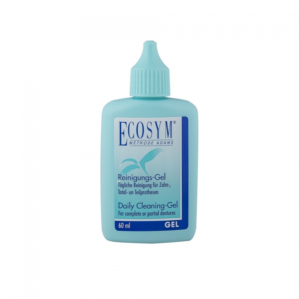 Kasdienis protezų valymo gelis, ECOSYM, 60 ml (1)