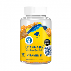 Maisto papildas IVYBEARS Vitamin D, 60 vnt