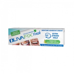 OlivaFix Fresh protezų klijai, BONYF, 40 g