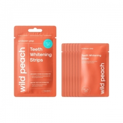 Dantų balinimo juostelės, SMILEPEN Pop - WILD PEACH Whitening Strips, 7 poros