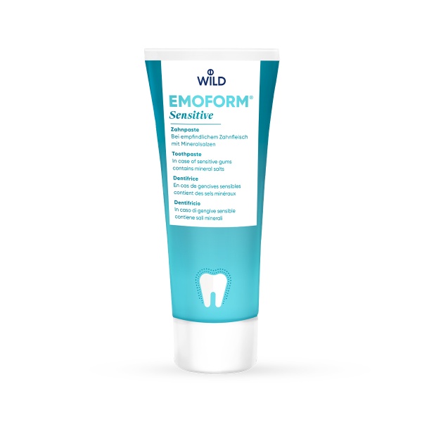 Dantų pasta jautriems dantims ir dantenoms Emoform Sensitive Dr. Wild, 75ml (1)