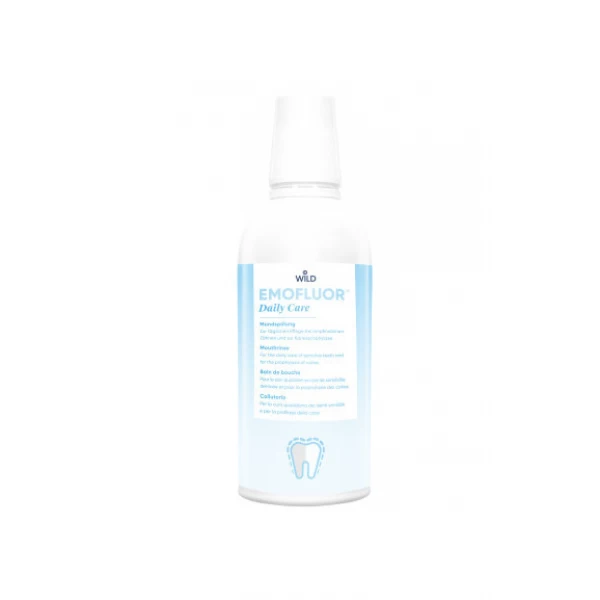 Skalavimo skystis jautriems dantims Emofluor, DR. WILD, 500 ml