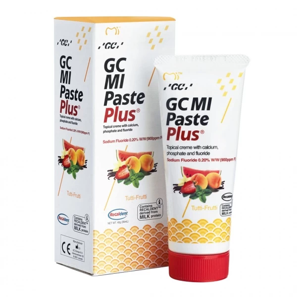 Dantų kremas GC MI paste plus, įvairių vaisių skonio, 35 ml