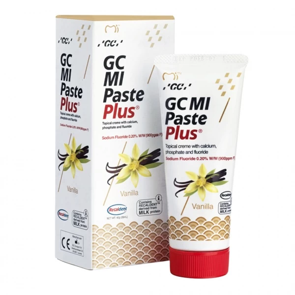 Dantų kremas GC MI paste plus, vanilės skonio, 35 ml