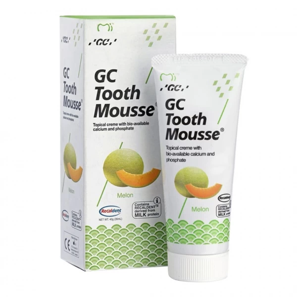 Dantų kremas GC Tooth Mousse, melionų skonio, 35 ml