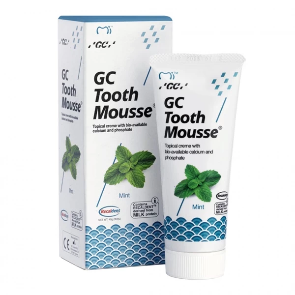 Dantų kremas GC Tooth Mousse, mėtų skonio, 35 ml